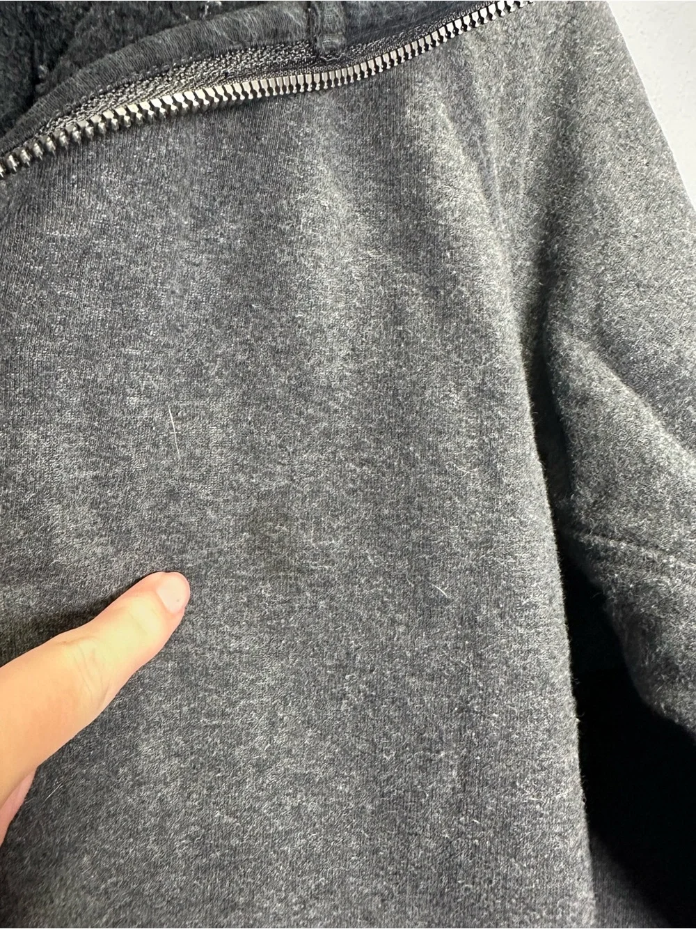 PACT Organic Men's Black Half-Zip Sweater